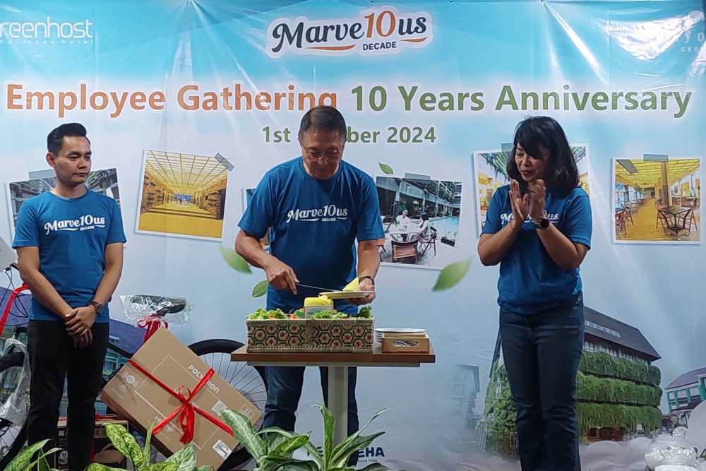 Rayakan HUT Ke-10, Greenhost Boutique Hotel Gelar Employee Gathering