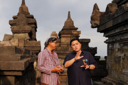 Erick Thohir: Penataan Candi Borobudur Gunakan Konsep Berkelanjutan dan Pemberdayaan Masyarakat