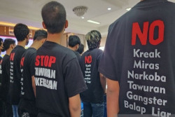 19 Kelompok Gangster di Semarang Menyatakan Membubarkan Diri