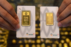 Harga Emas Antam Akhir Pekan Ini Naik Signifikan, Rp1.482.000 per Gram