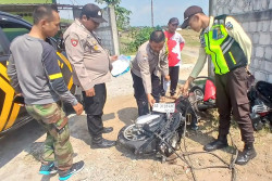 Motor Guru SMK di Sragen Tertabrak KA di Pelintasan Tanpa Palang