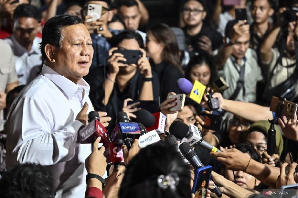 Prabowo Meminta Airlangga Menjaga Perekonomian Indonesia Tetap Stabil