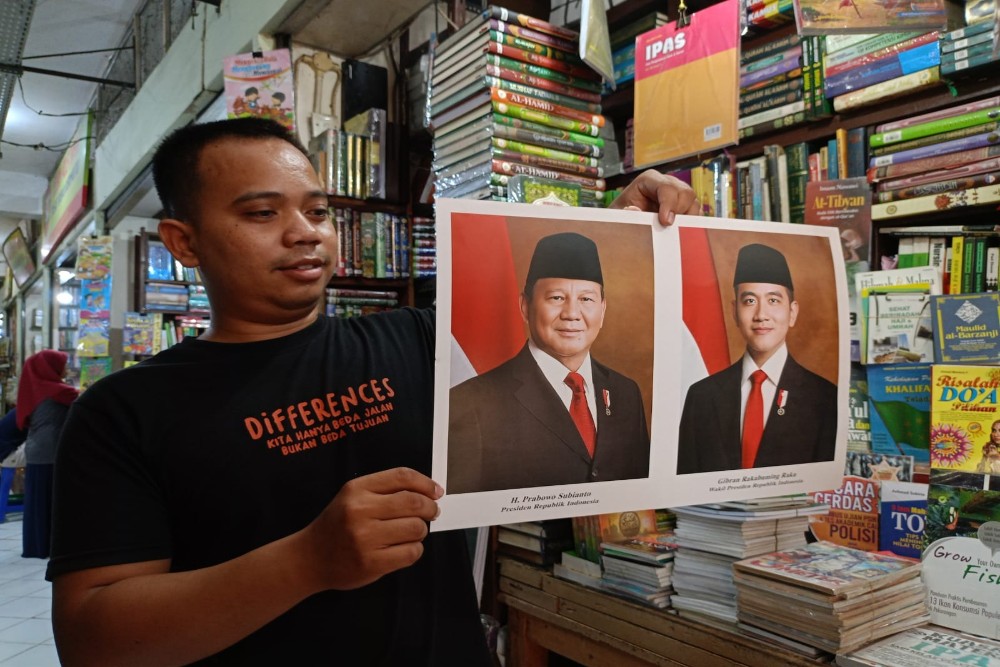 Jelang Pelantikan Presiden, Permintaan Foto Prabowo-Gibran Meningkat