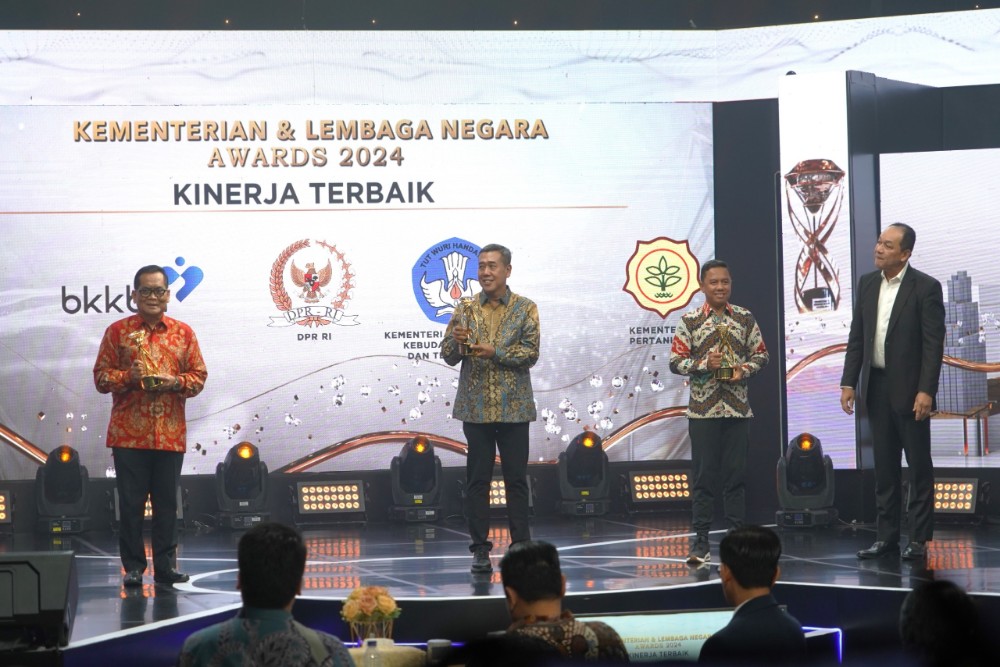 BKKBN Sabet Penghargaan Kinerja Terbaik pada Kementerian dan Lembaga Awards 2024