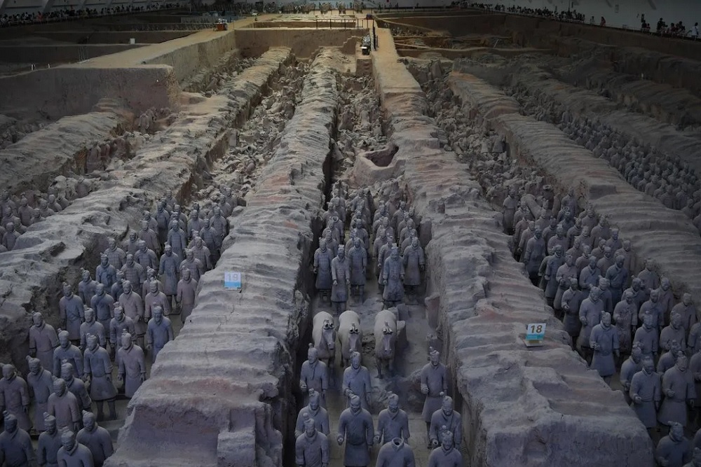 Menengok Lagi Kisah Ribuan Prajurit Terakota Penjaga Makam Raja di Xian China