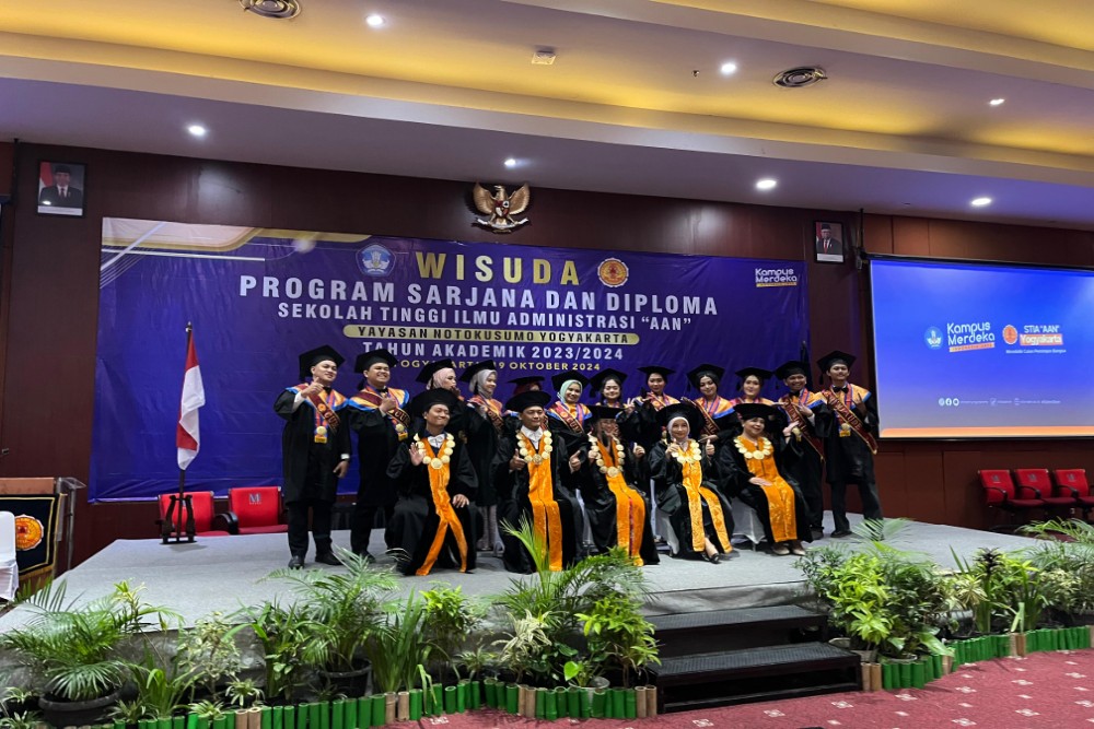 STIA AAN Yogyakarta Gelar Wisuda Sarjana dan Diploma