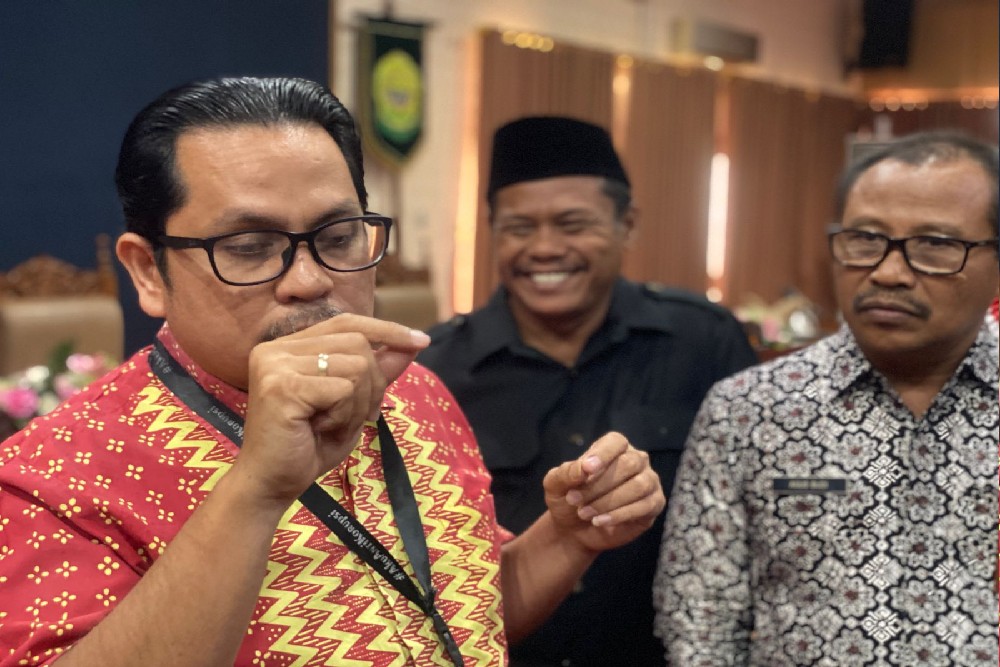 Sempat Turun Angka, KPK RI Ingatkan Pemkab dan DPRD Agar SPI Kabupaten Bantul Tetap di Zona Hijau