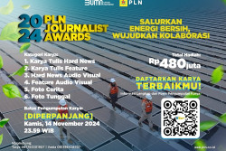 Banjir Peminat, Waktu Pendaftaran PLN Journalist Award 2024 Diperpanjang Hingga 14 November 2024