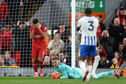 Hasil Liverpool vs Brighton Skor 2-1: Comeback, The Reds Duduki Puncak Klasemen Liga Inggris 2024/2025