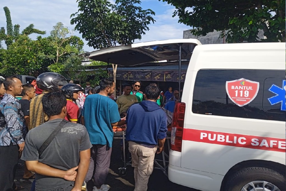 Pasar Imogiri Geger, Warga Berusia 56 Tahun Mendadak Meninggal Dunia