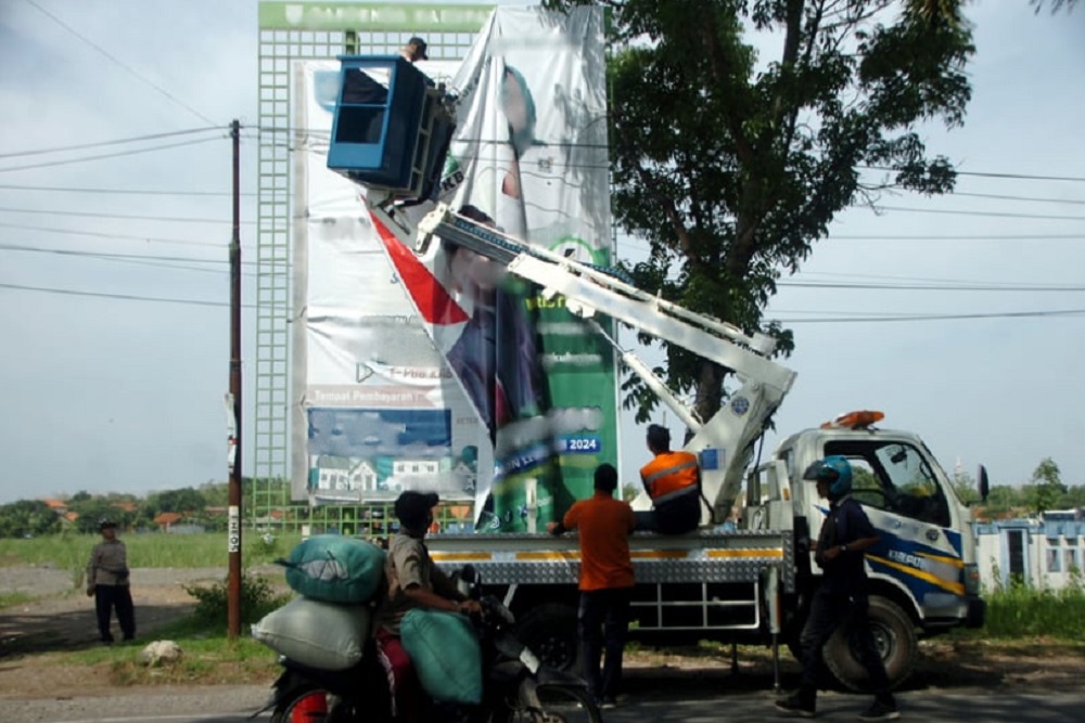 Bawaslu Temanggung Sebut Ada 1.382 APK Melanggar Aturan Pemasangan