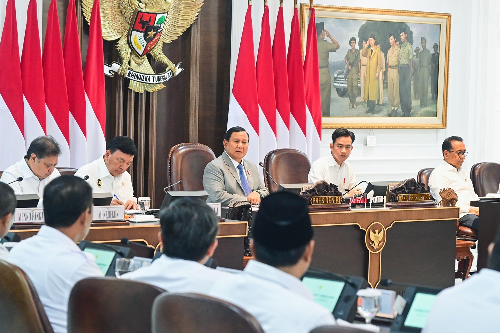 Terima Arahan Presiden dalam Rapat Kabinet Paripurna, Menteri Nusron Diminta Concern Menata Ulang Tanah Negara