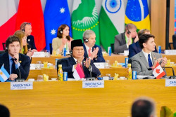 Prabowo Desak Negara-negara G20 Dorong Gencatan Senjata di Gaza dan Ukraina