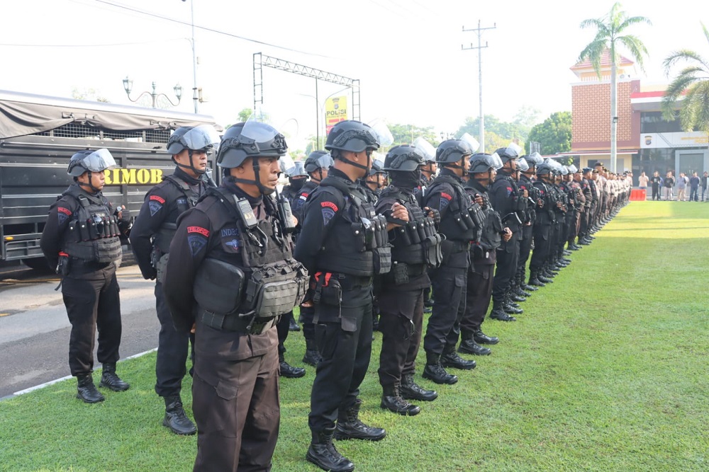 Polres Bantul Kerahkan Ribuan Personel untuk Amankan Pilkada 2024