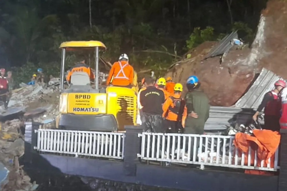 Longsor di Bruno Purworejo, 3 Orang Meninggal Dunia, Satu Masih dalam Pencarian