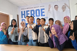 Heroe-Pena Optimistis Kantongi  40 Persen Kemenangan