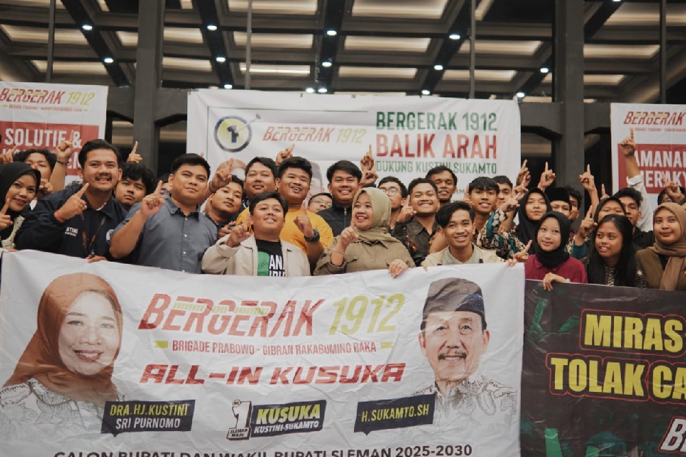 Aliansi Muda Muhammadiyah Janji Menangkan Kustini-Sukamto di Pilkada Sleman