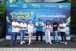 Jelang Natal dan Tahun Baru 2025, PLN Sambut Rombongan Tur Mobil Listrik Terbesar Pertama Jakarta-Jogja