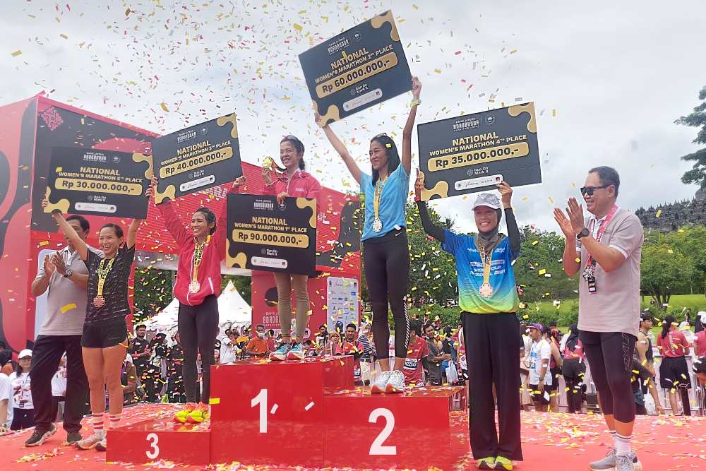 Bank Jateng Borobudur Marathon: Tahun Ini, 10.500 Pelari Ikuti Run On, Mark It!