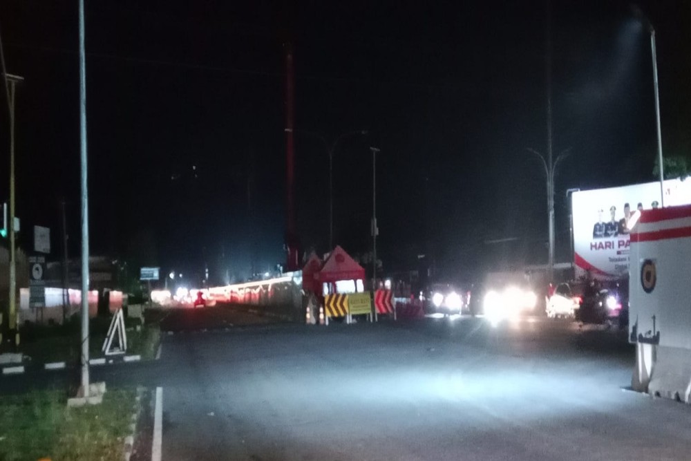 Proyek Tol Jogja-Solo Ruas Trihanggo-Junction Sleman: Kendaraan Berat Hanya Beroperasi Dinihari di Libur Natal dan Tahun Baru