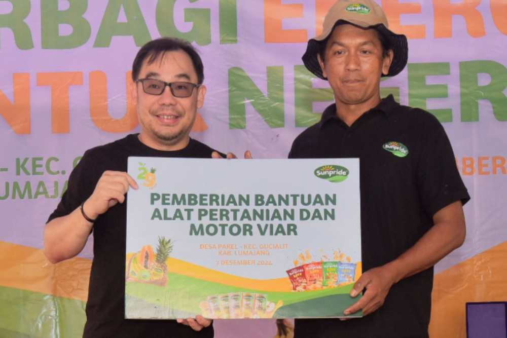 Ikut Tingkatkan Kualitas Pertanian, dan Pendidikan, PT SSN Gelar Aksi Sosial di Kota Pisang