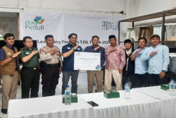 PLN Beri Dukungan Pengolahan Sampah Plastik di Paste Lab Sleman