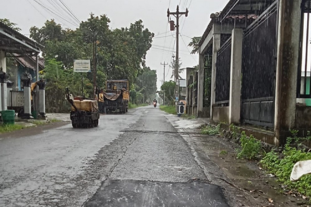 Target Perbaikan Jalan Tercapai, Penambalan Jalan Berlubang di Sleman Tetap Dilanjutkan