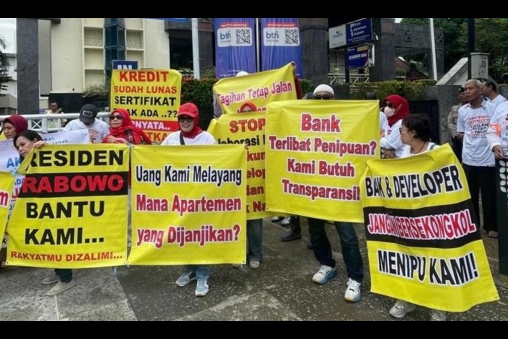 Konsumen Apartemen Malioboro Park View Tuntut Kejelasan Nasib