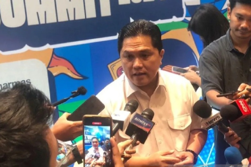 Ketum PSSI Sentil STY, Erick Thohir: Jangan Banyak Mengeluh