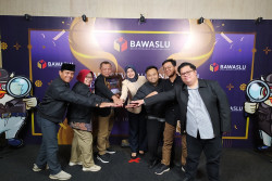 Bawaslu Kota Jogja Ikuti Evaluasi Kehumasan Nasional