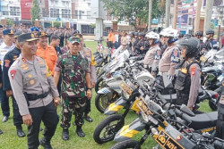 Polda DIY Kerahkan 3 Ribu Lebih Personel untuk Pengamanan Natal dan Tahun Baru