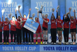 Yogya Falcons Juara Yogya Volley Cup 2024