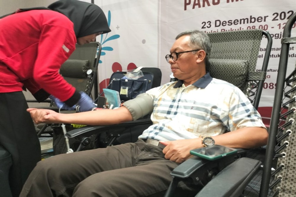 Aksi Donor Darah Digelar dengan Melibatkan Tamu Hotel