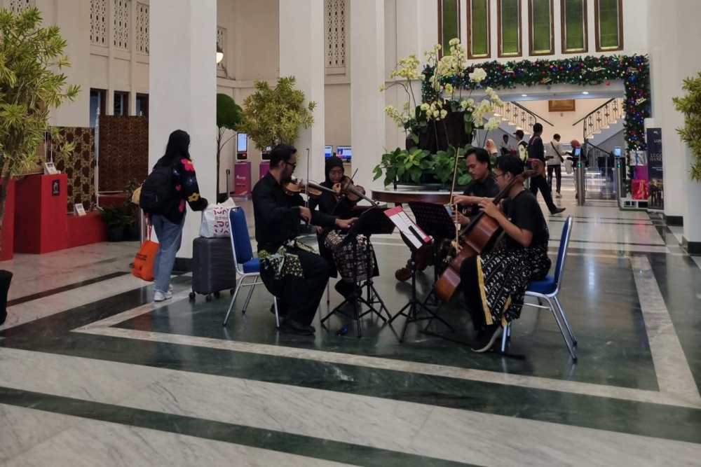 Sarat Sejarah, Stasiun Tugu Jadi Arena Pertunjukan Musik Klasik