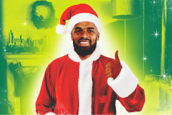 Jadi Santa Claus, Bek Kanan PSS Sleman Phil Ofosu Ayeh Beri Hadiah Anak-anak Kompleks Perumahan