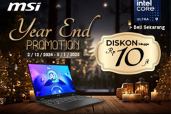 Promo Menarik Laptop MSI di Akhir Tahun, Diskon hingga Rp10 Juta