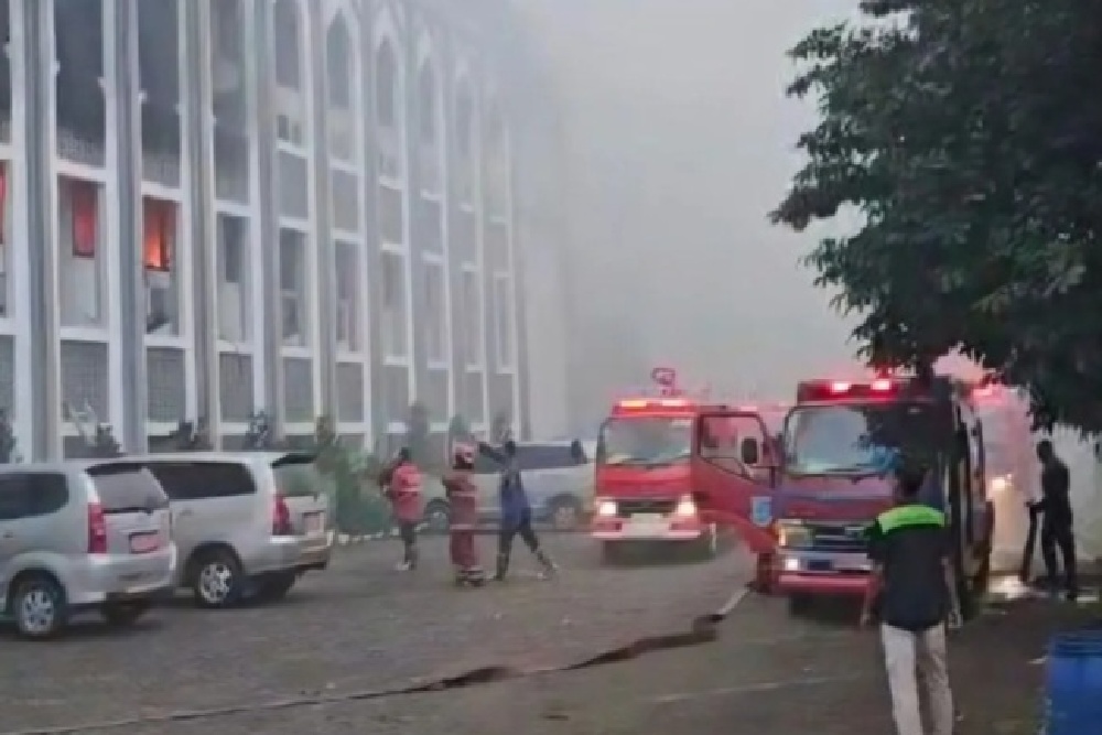 Gedung di Kampus UIN Terbakar, Kerugian Ditaksir Rp200 Juta