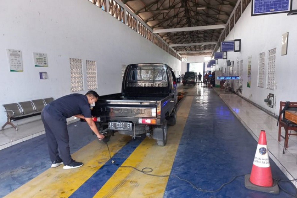 Digratiskan, Jumlah Kendaraan Uji Kir di Jogja Masih Saja Drop