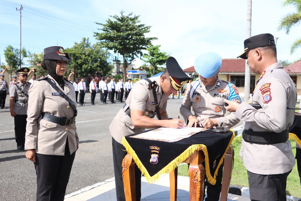 Mutasi Pejabat Polres Kulonprogo, 5 Polsek Ini Punya Komandan Baru