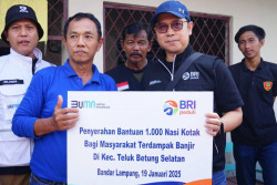 BRI Bandar Lampung Salurkan Bantuan untuk Korban Banjir