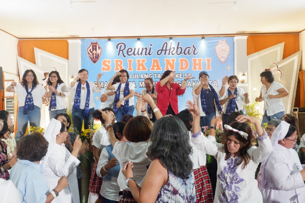 Gelar Reuni Akbar, Srikandi SMA Santa Maria Jogja Libatkan 26 Angkatan