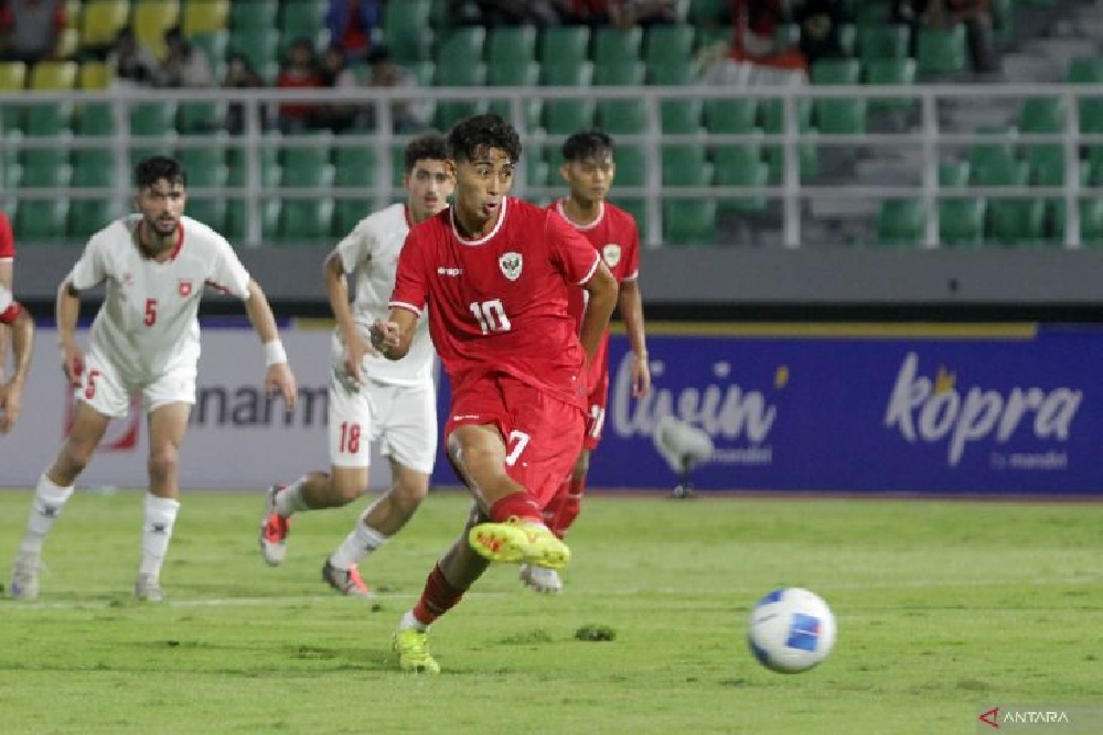 10 Pemain Yordania Kalahkan Timnas Indonesia 1-0 dalam Turnamen Mandiri U-20 Challenge Series