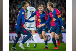 Hasil Liga Spanyol Barcelona vs Valensia: Skor 7-1, Blaugrana Pesta Gol