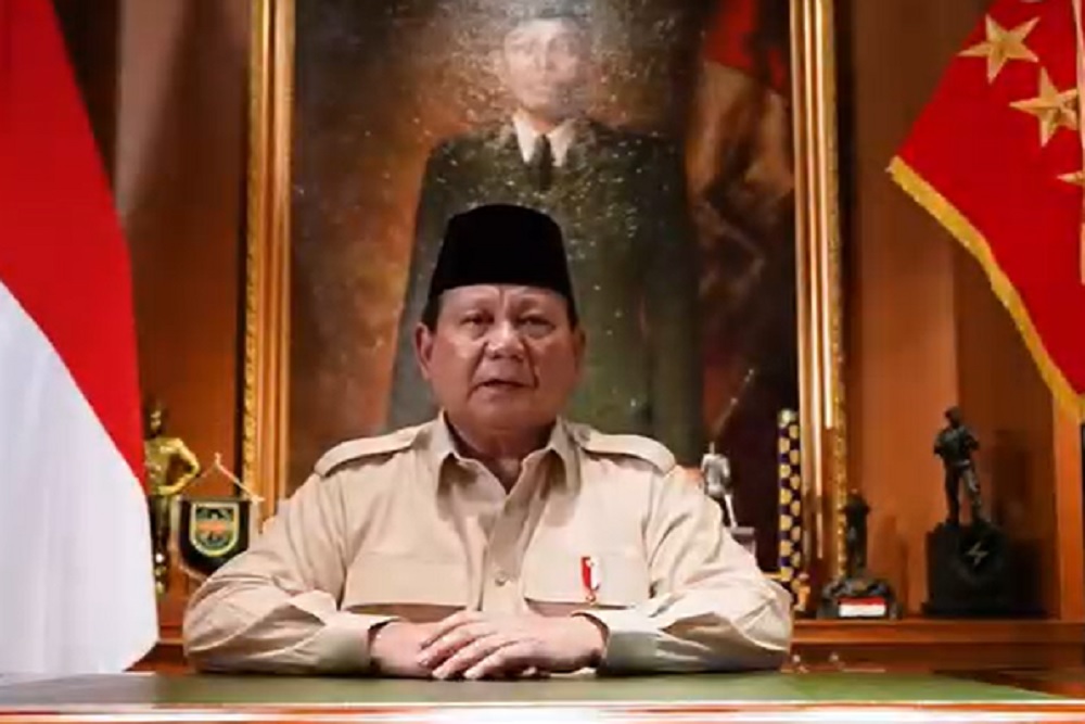 Ucapan Selamat dan Harapan Presiden Prabowo untuk yang Merayakan Imlek