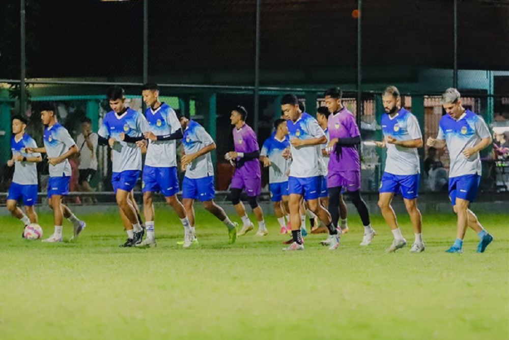 Adaptasi Cuaca Jelang Laga Krusial di Aceh, PSIM Jogja Berlatih di Malam Hari