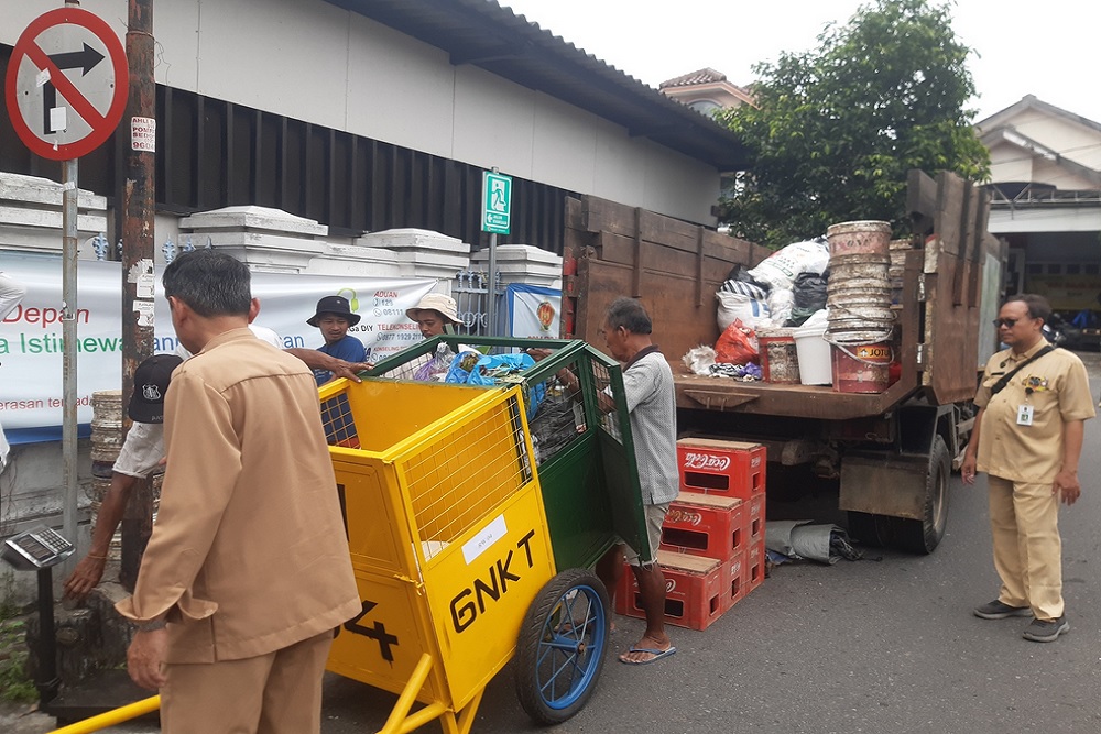 Sampah Dipilah, Warga Pakualaman Jogja Tak Perlu Lagi Antre