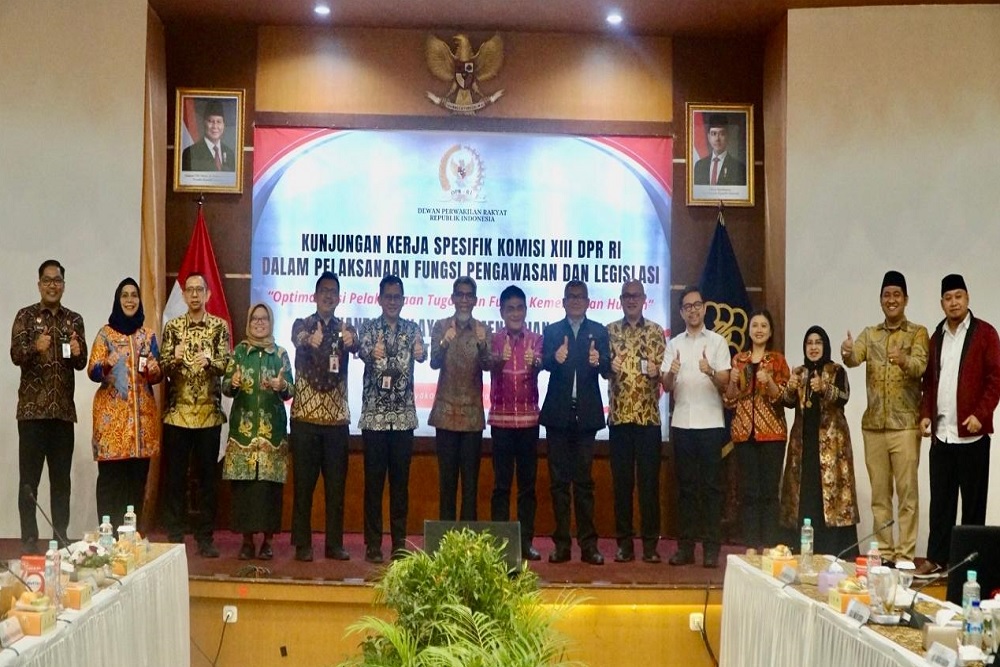 Kementerian Hukum DIY Terima Kunjungan Kerja Komisi XIII DPR RI, Perkuat Perlindungan Hak Paten di Yogyakarta