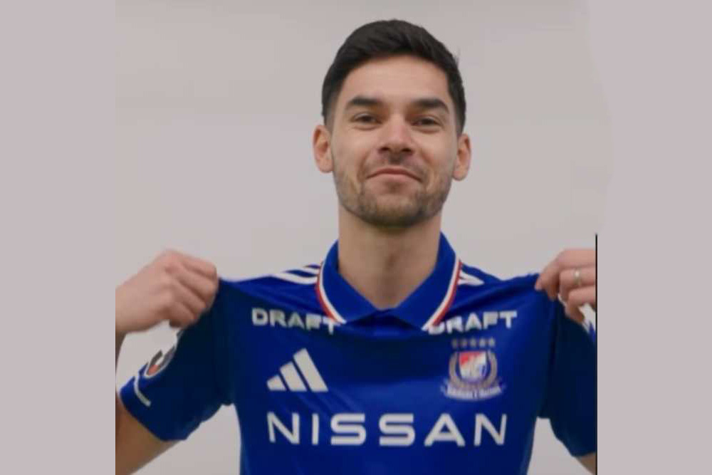 Yokohama F. Marinos Resmi Perkenalkan Sandy Walsh