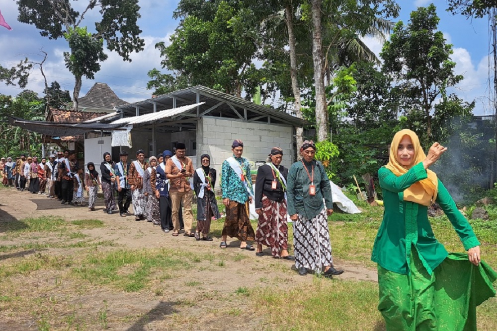 Pasar Kumandhang di Kaki Gunung Merapi Jadi Ajang Pertemuan Lintas Elemen