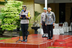 Segera Purna Tugas, Bupati Pamit ke Jajaran Polres Gunungkidul